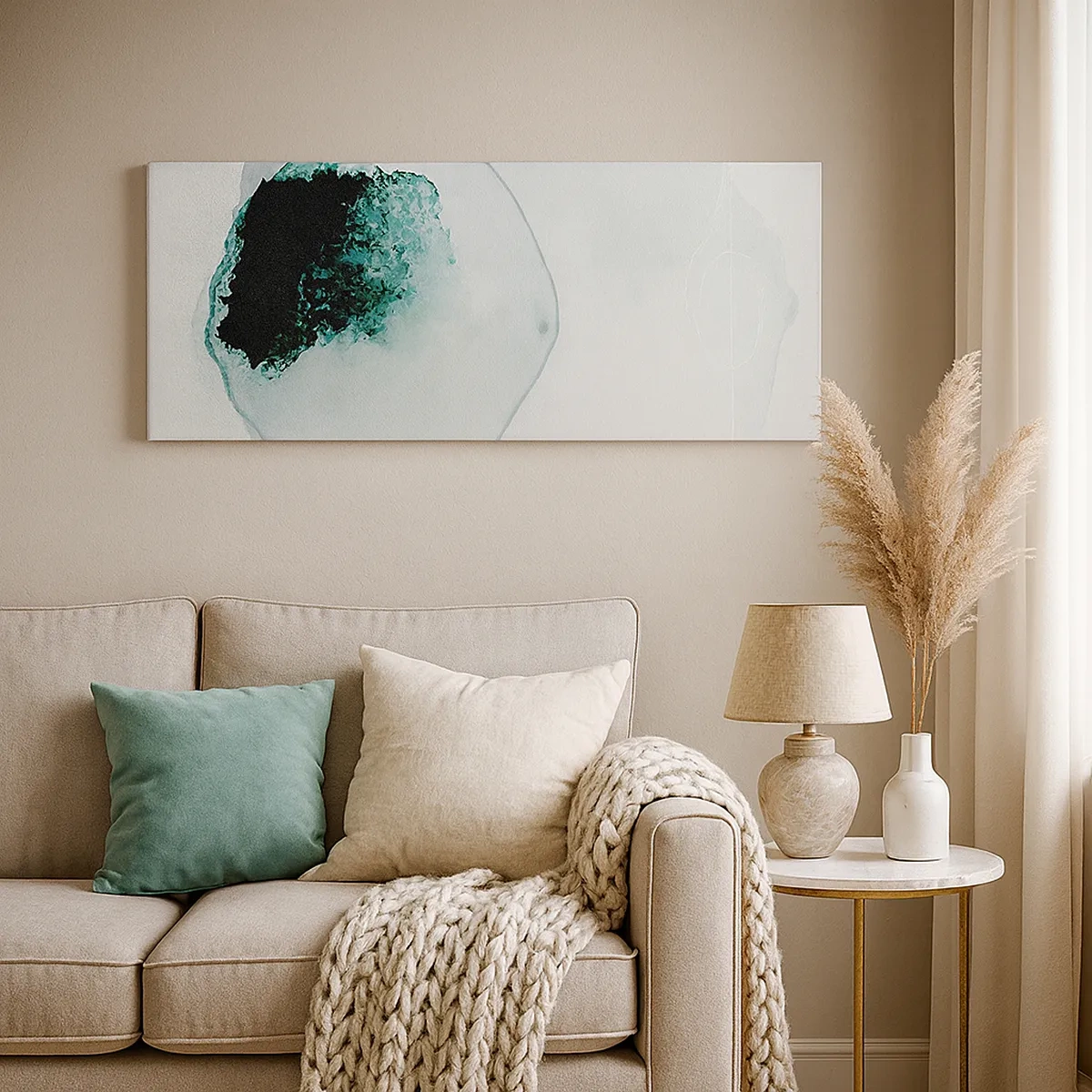 Vászonkép - Egy vízcseppben - 30x30 cm