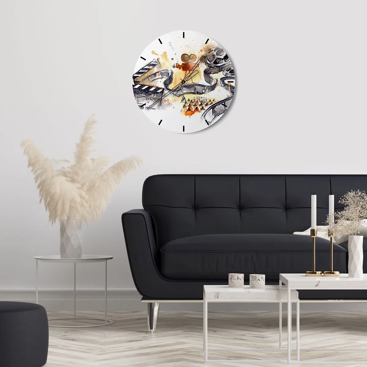 Falióra, Óra - Az álmok földjén - 30x30 cm