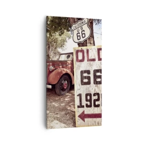 Vászonkép - Az amerikai tartomány legendája - 55x100 cm