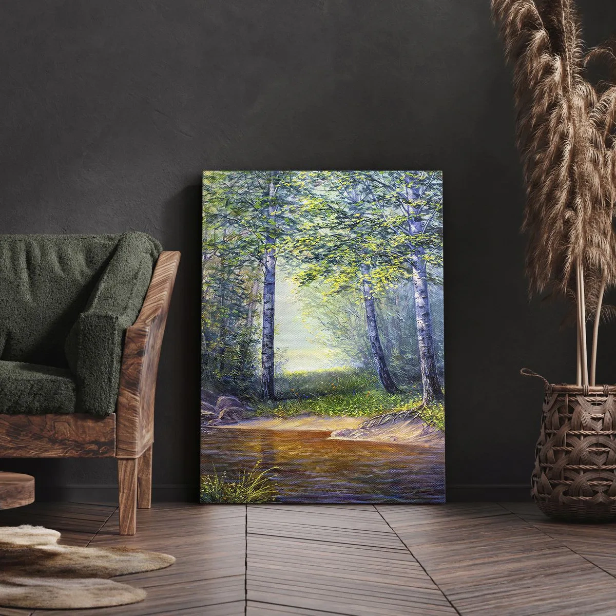 Vászonkép - Idilli táj - 50x70 cm