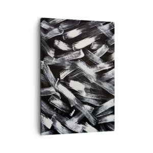 Vászonkép - Absztrakció az ipari szellemben - 50x70 cm