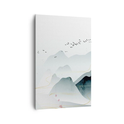 Vászonkép - A csúcsok fölött - 80x120 cm