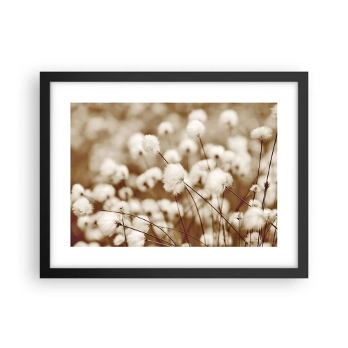Poszter fehér keretben - Bolyhos termés - 40x30 cm