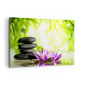 Vászonkép - Egy bambusz bokorban - 100x70 cm