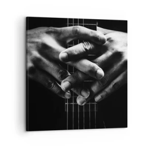 Vászonkép - Művész imája - 60x60 cm