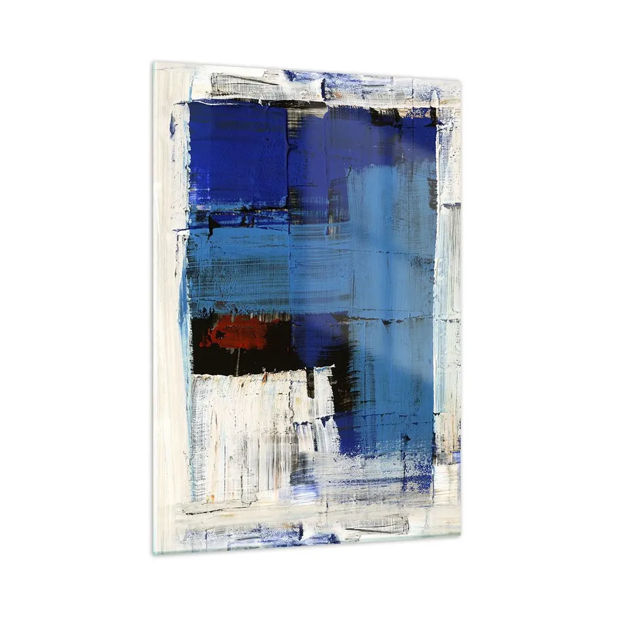 Üveg kép - A kék titka - 50x70 cm