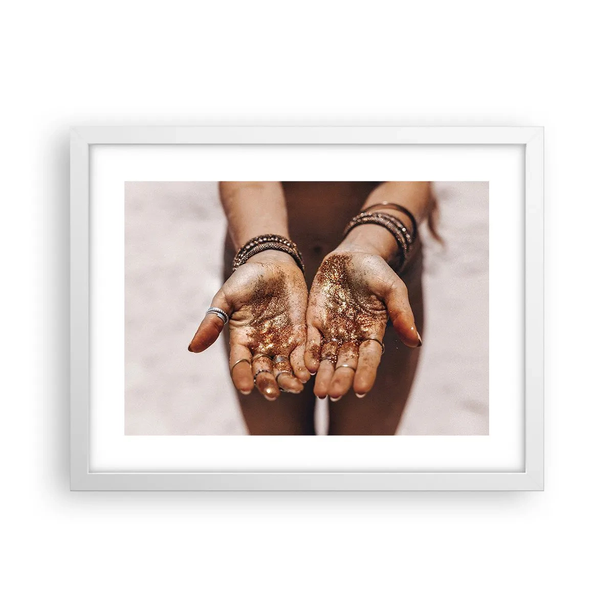 Poszter fekete keretben - Ajándék neked - 40x30 cm