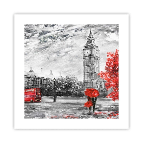 Poszter - Izgalmas nap - 40x40 cm