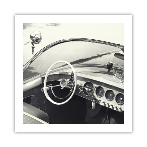 Poszter - Időjárás a gazdagoknak - 50x50 cm