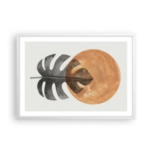 Poszter fekete keretben - Mindig a nap - 70x50 cm