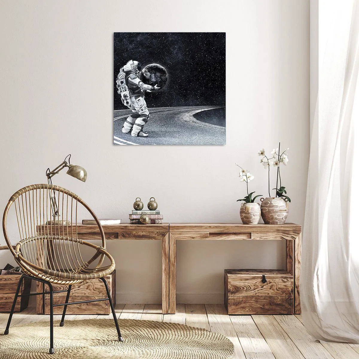 Vászonkép - A Tejúton - 70x70 cm