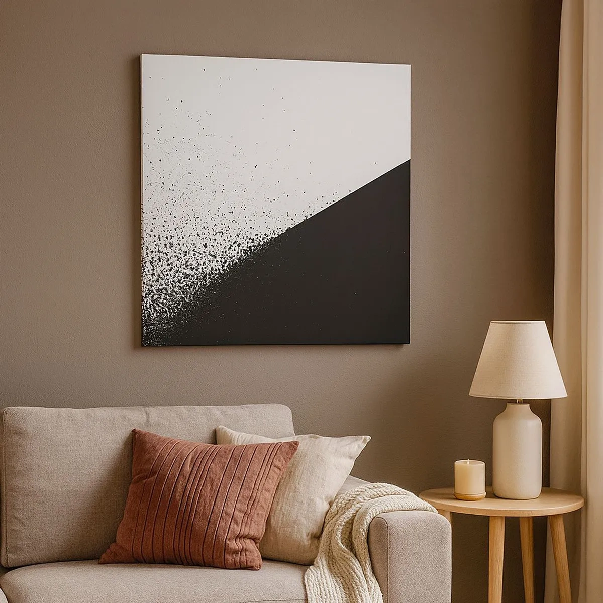 Vászonkép - Egyre gyorsabban, egyre többet - 30x30 cm