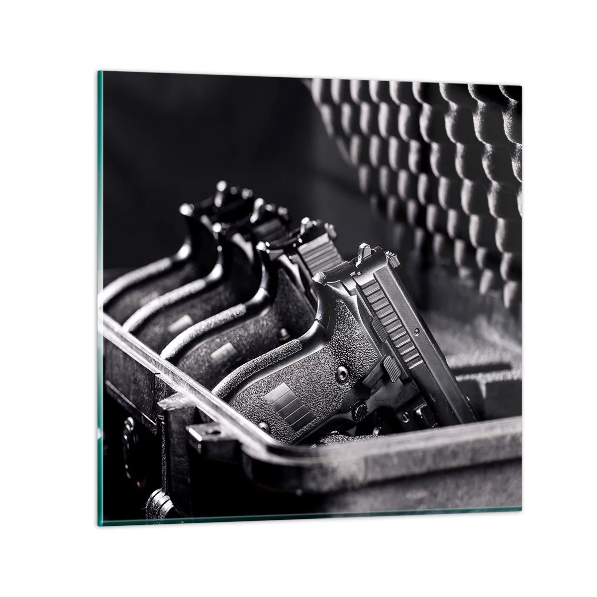 Üveg kép - Férfi sport - 70x70 cm