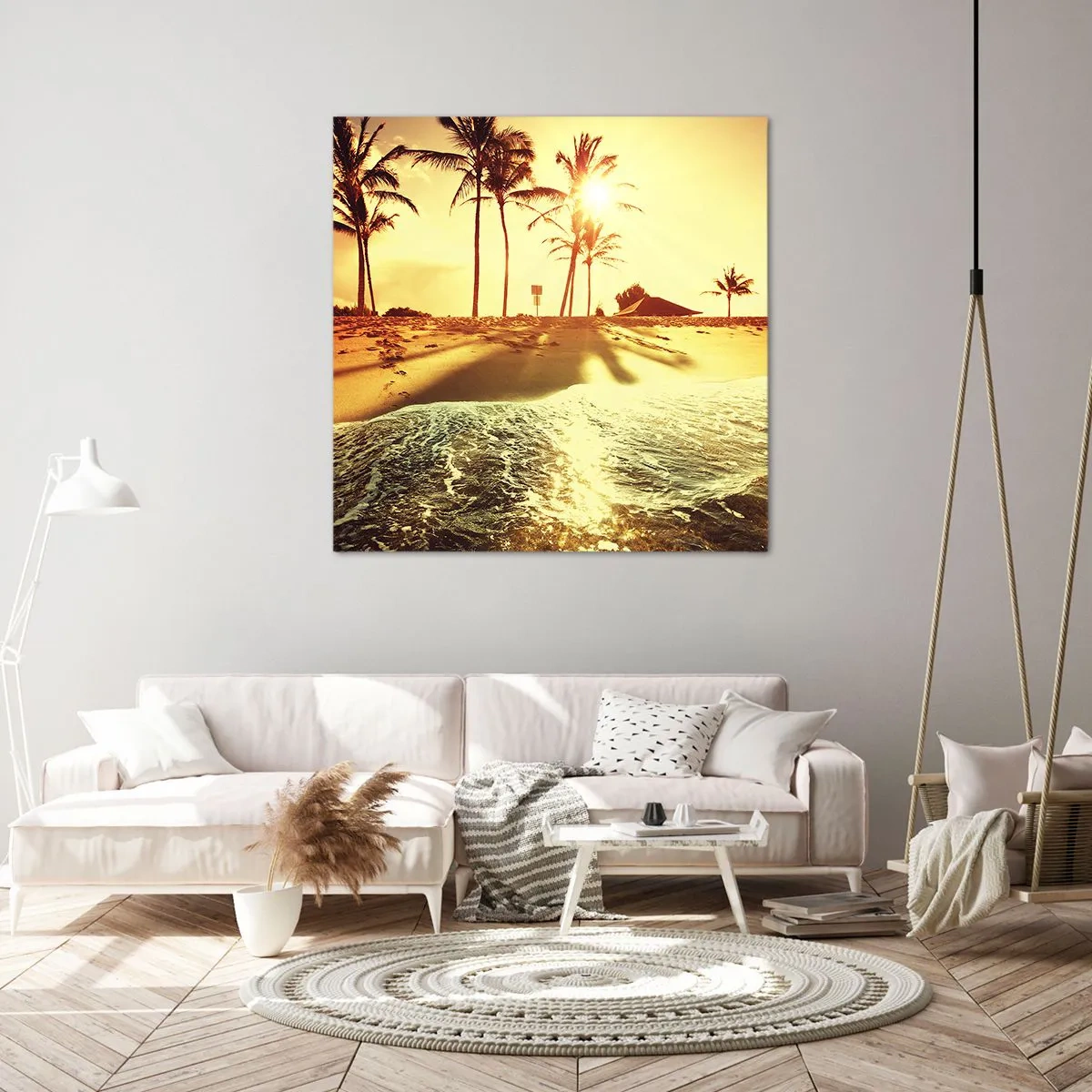 Vászonkép - Kaliforniai délután - 70x70 cm