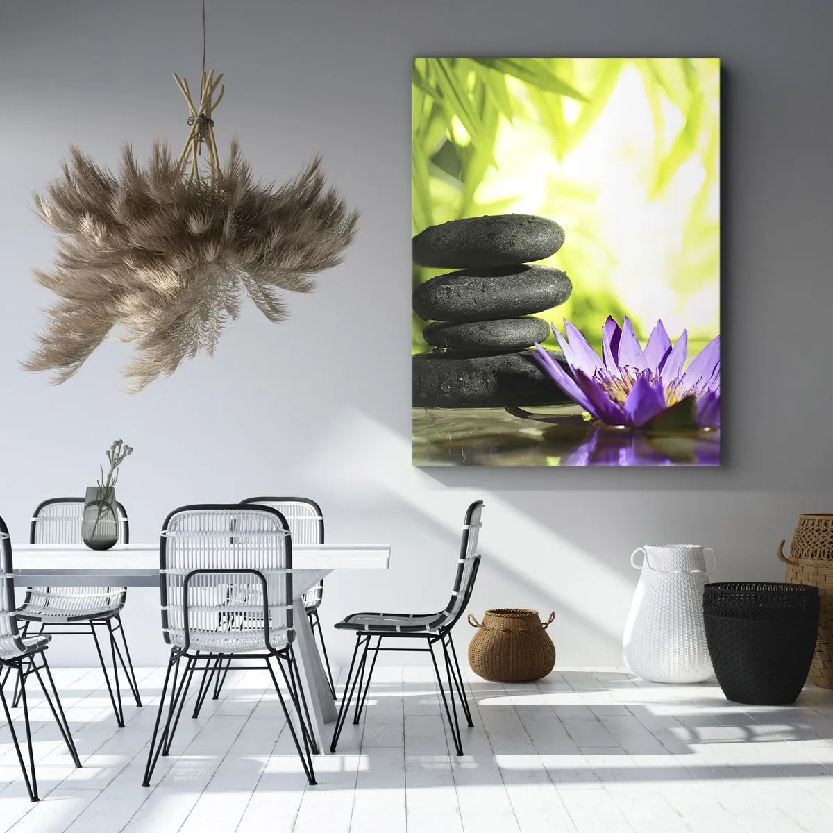 Vászonkép - Egy bambusz bokorban - 50x70 cm