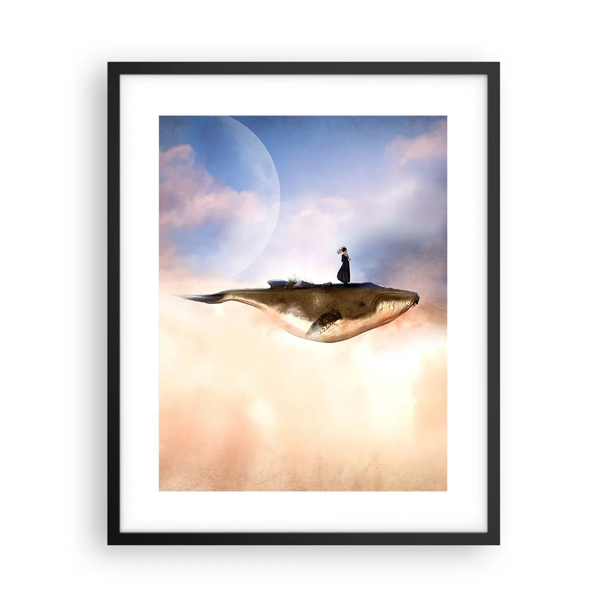 Poszter fehér keretben - Legeslegreálisabb utazás - 40x50 cm