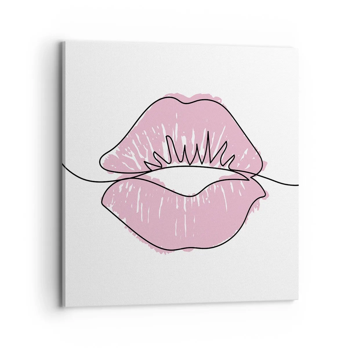 Vászonkép - Készen állsz a csókra? - 70x70 cm