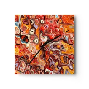 Falióra, Óra - Hogyha a diók a mézben olvadnának - 30x30 cm