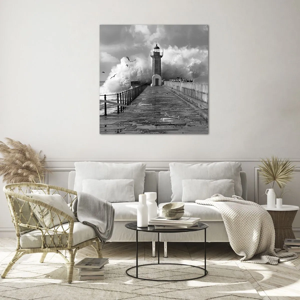 Üveg kép - Rettenthetetlen - 60x60 cm