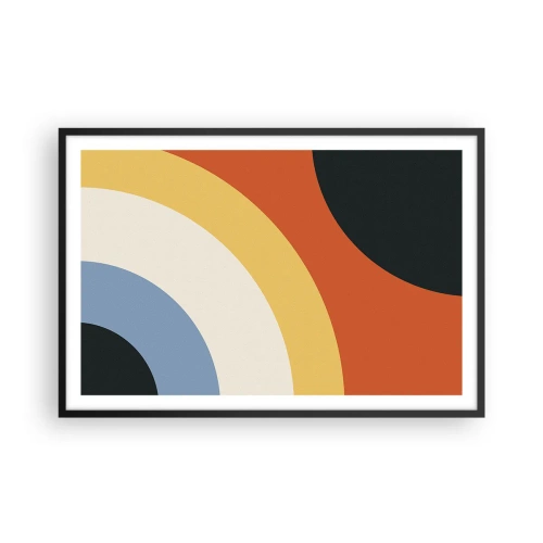 Poszter fehér keretben - Magam felé - 91x61 cm