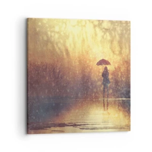 Vászonkép - Érzem, hogy valaki engem néz - 70x70 cm