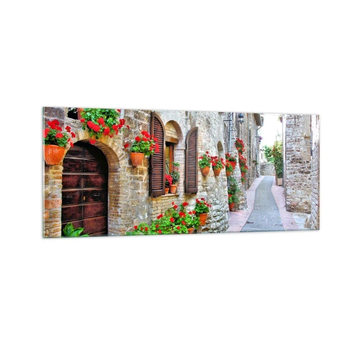Üveg kép - Olasz hangulat - 100x40 cm