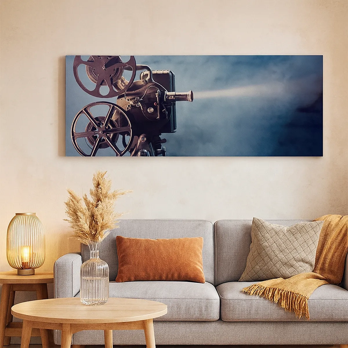 Vászonkép - A régi moziban - 30x30 cm