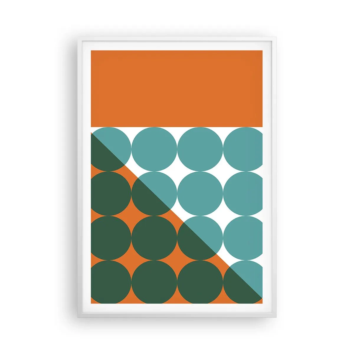 Poszter fekete keretben - Felfelé és átlósan - 70x100 cm