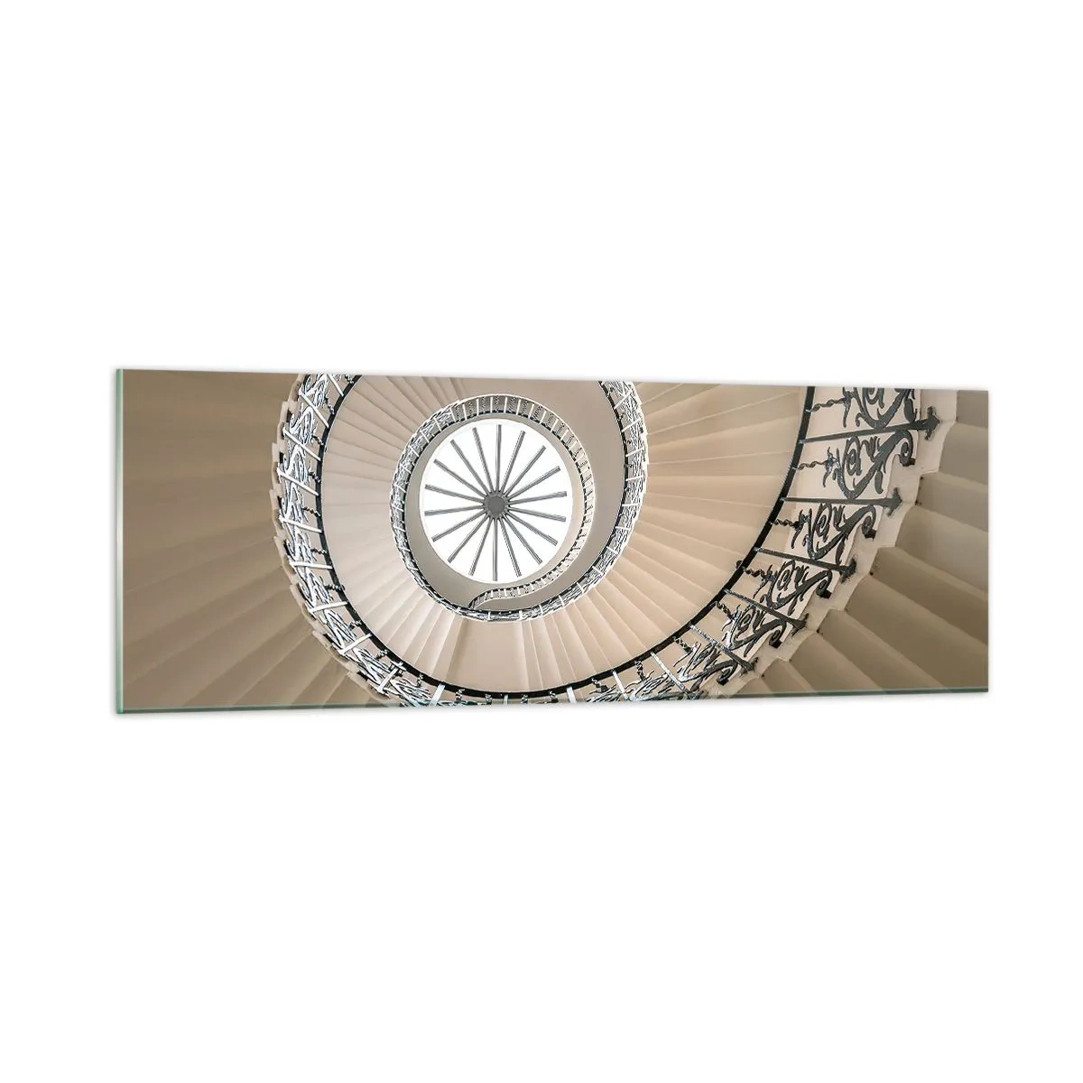 Üveg kép - Egy kagyló közepén - 90x30 cm