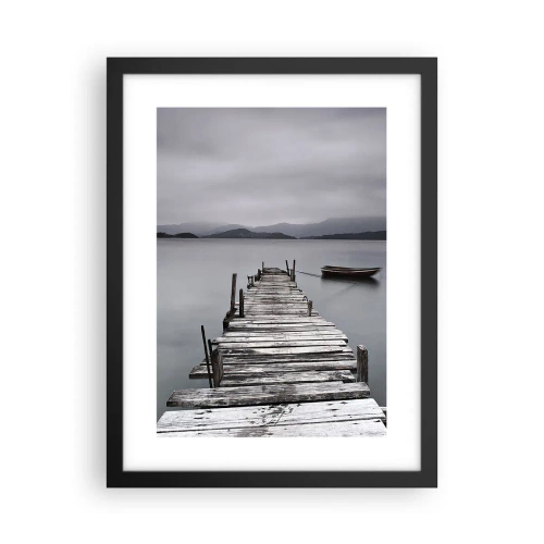 Poszter fehér keretben - Holnap indulhatsz - 30x40 cm