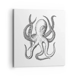 Vászonkép - Hullámokkal táncoló - 70x70 cm