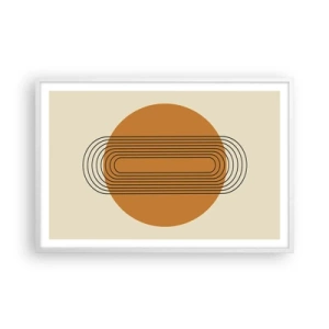 Poszter fekete keretben - Tökéletes terv - 91x61 cm