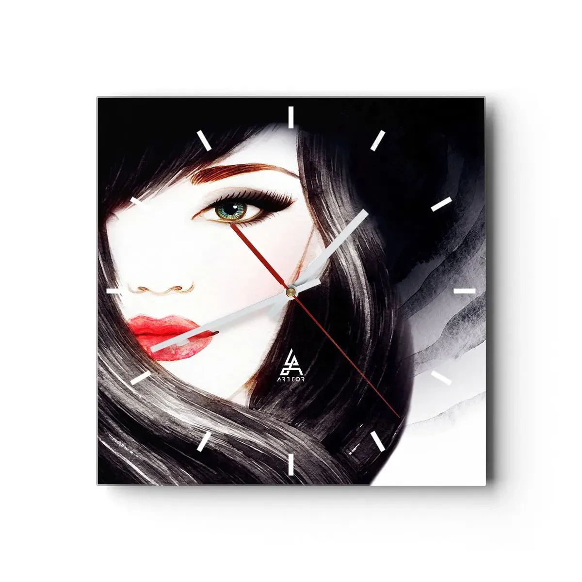 Falióra, Óra - Zafír tekintet - 30x30 cm