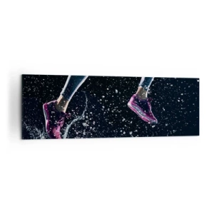 Vászonkép - Amennyi erő van a lábakban - 160x50 cm