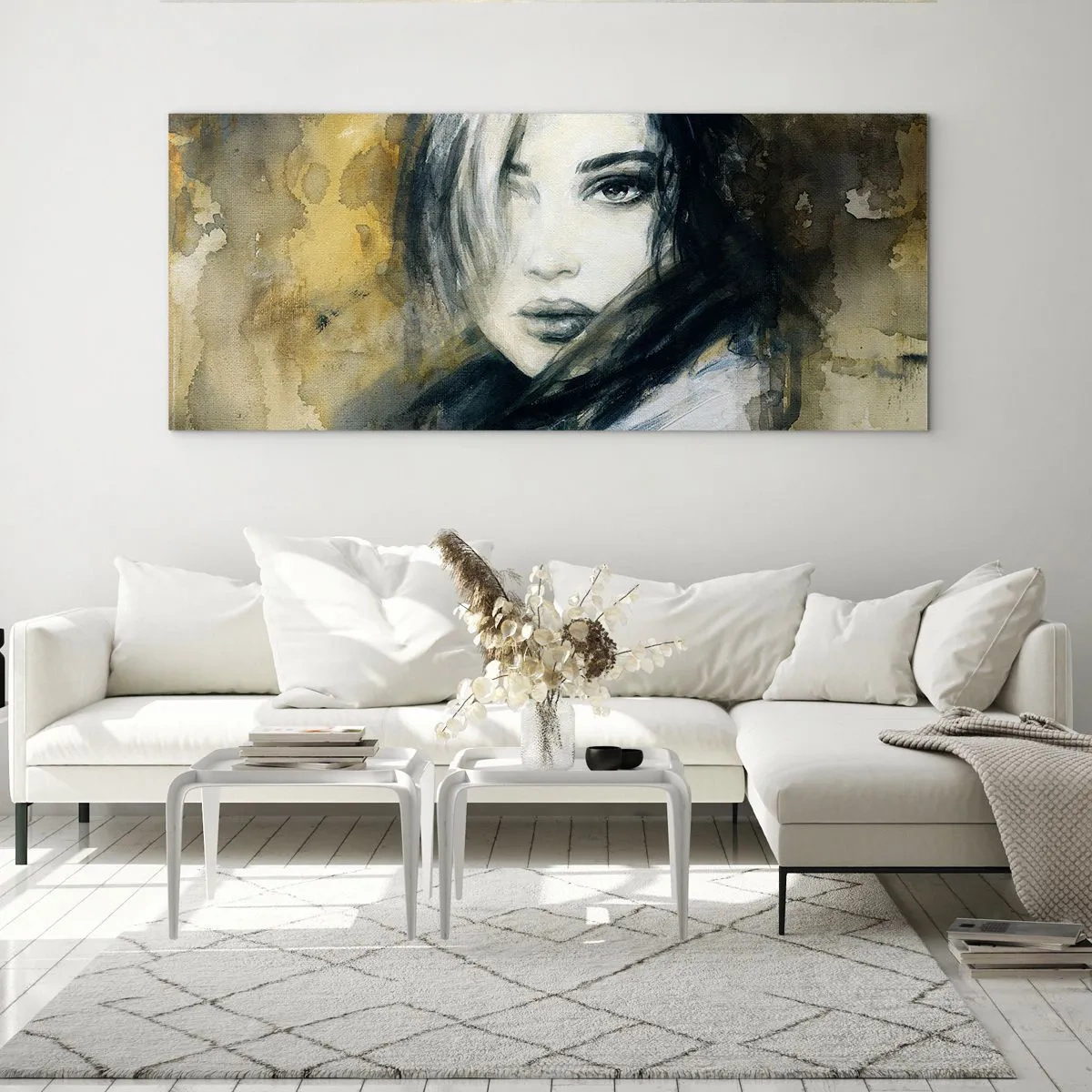 Üveg kép - ártatlanabb vagy érzékibb? - 100x40 cm