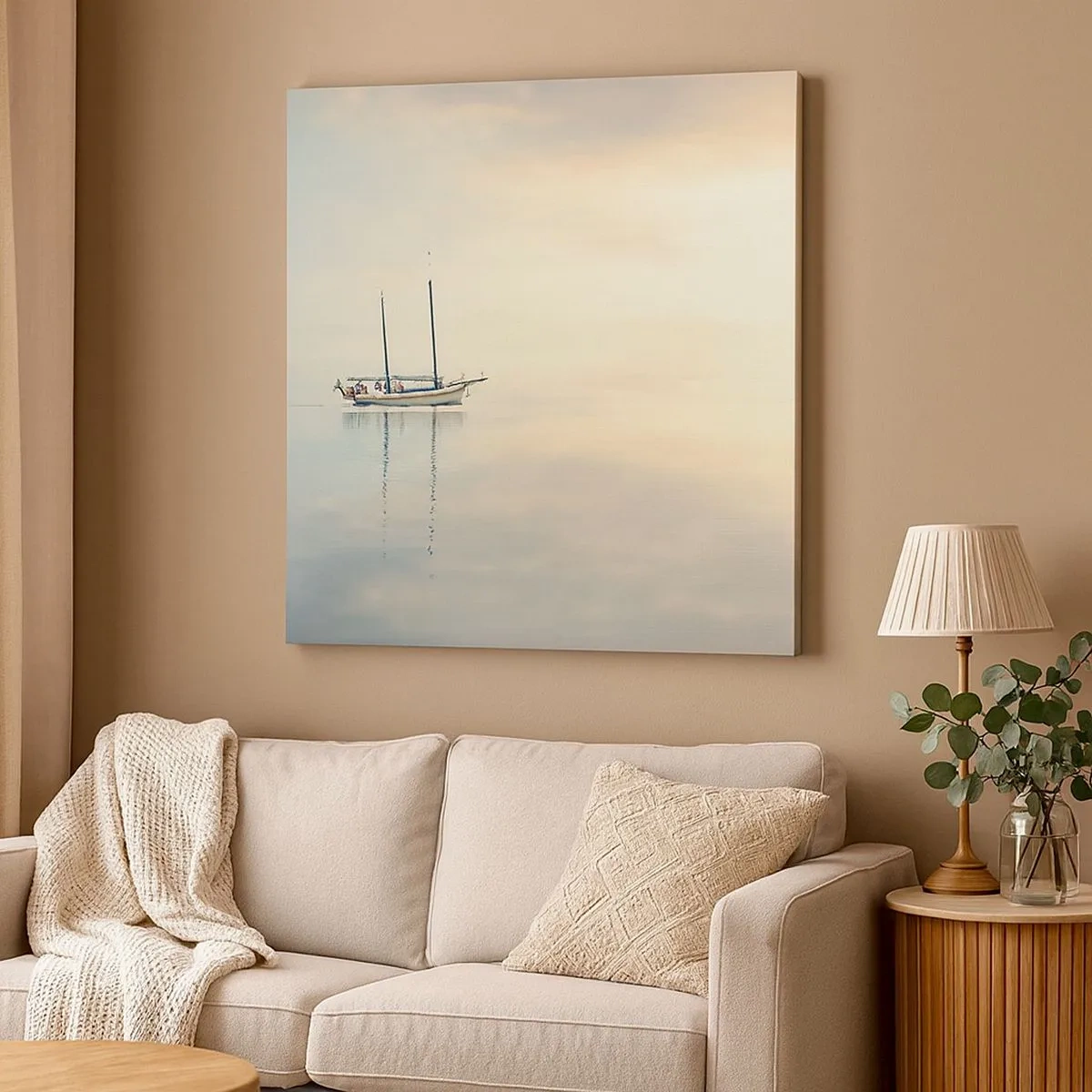 Vászonkép - A csend tengerében - 30x30 cm