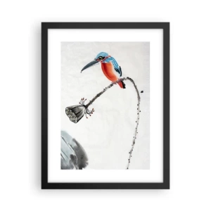 Poszter fehér keretben - A rét élete - 30x40 cm