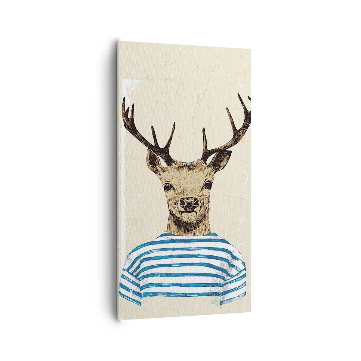 Vászonkép - Mert szeretem a csíkos pólókat! - 65x120 cm