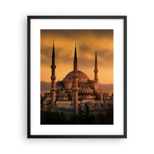 Poszter fehér keretben - Isten hatalmas - 40x50 cm