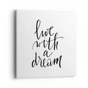 Vászonkép - Természetesen - 40x40 cm