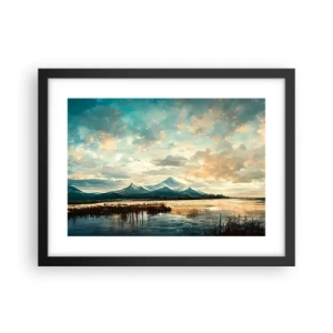 Poszter fehér keretben - Az ég védelme alatt - 40x30 cm