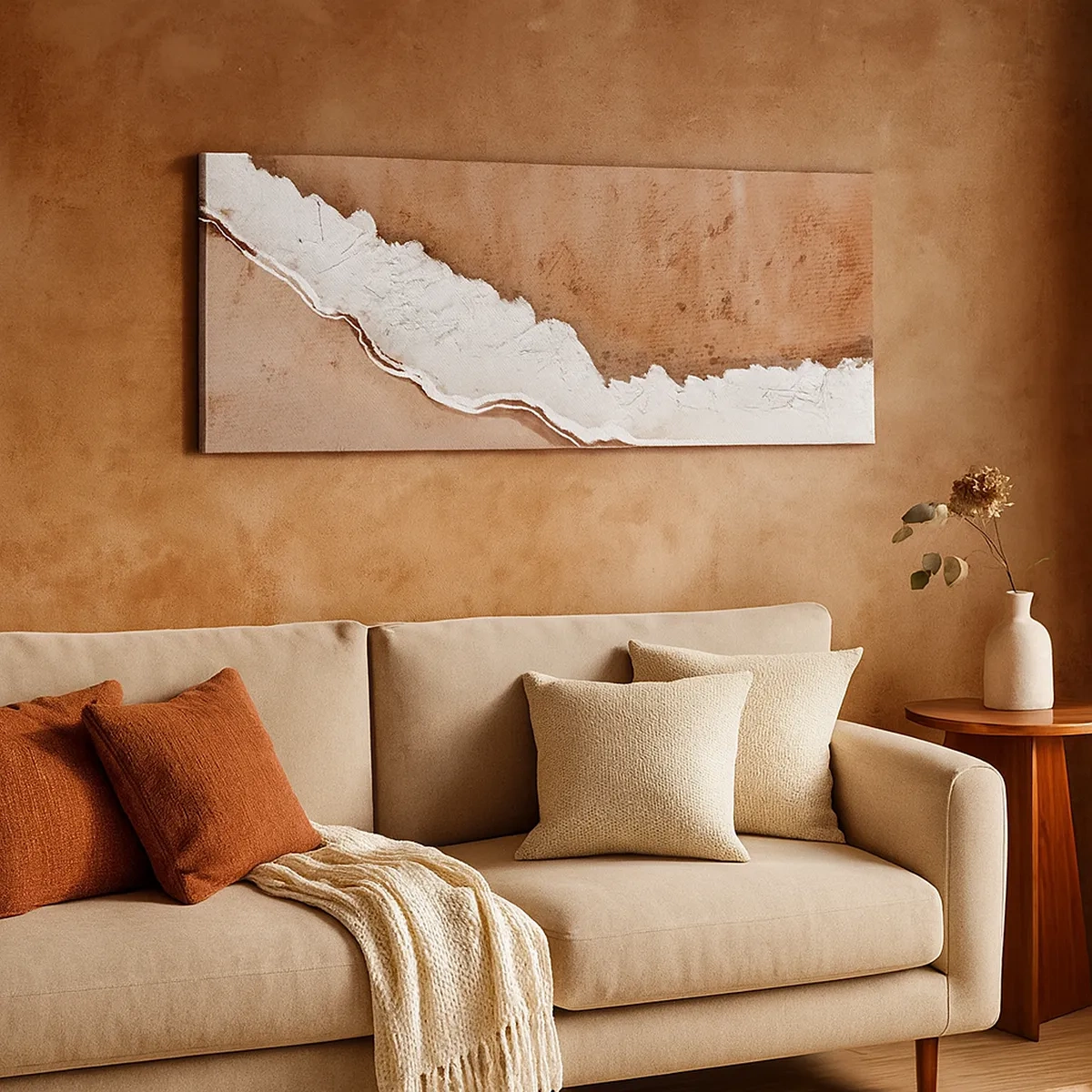 Vászonkép - A föld színeiben - 30x30 cm