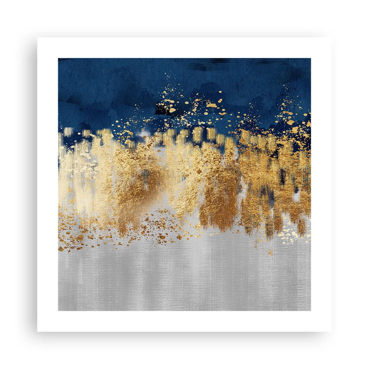 Poszter - Modern kompozíció csillogással - 50x50 cm