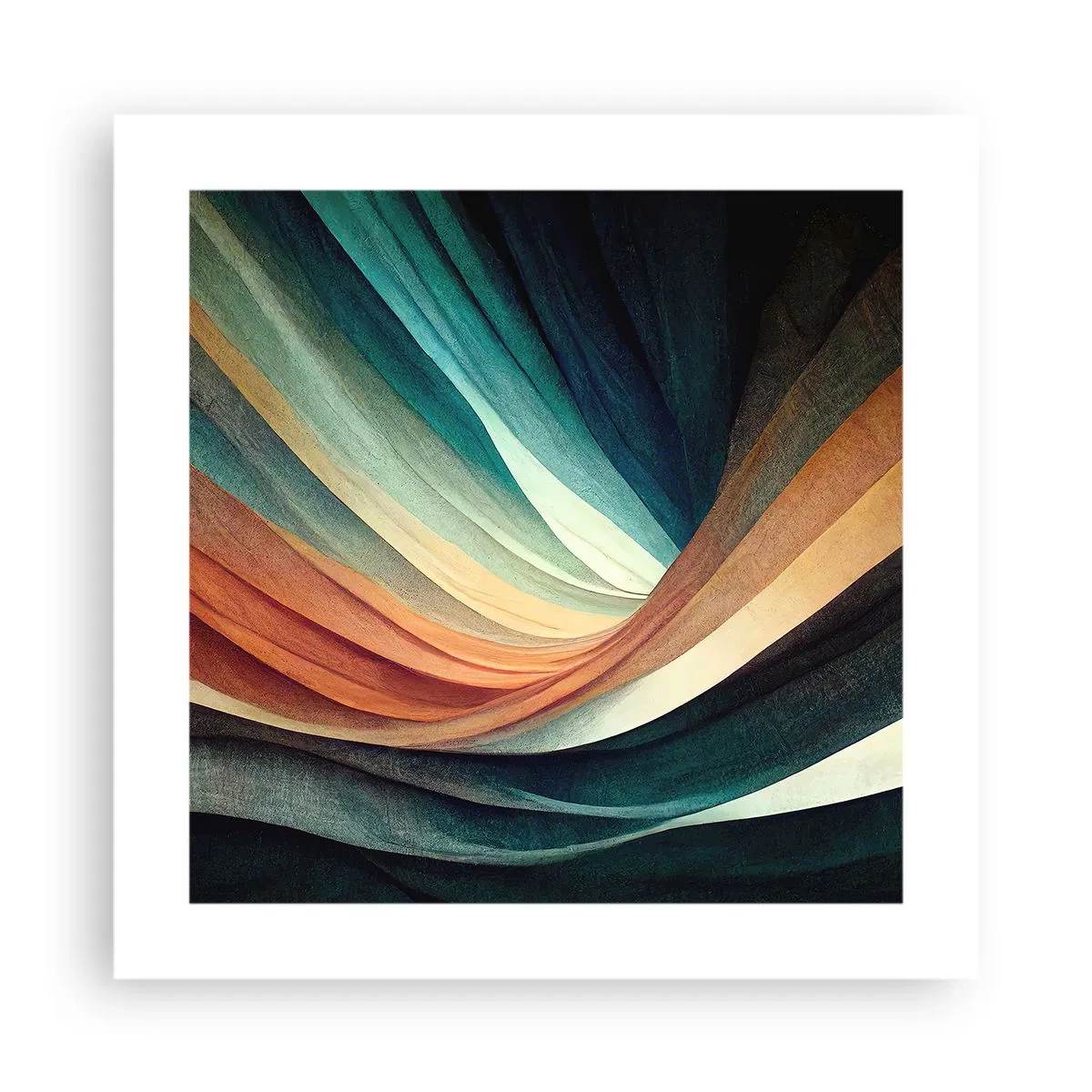 Poszter - Színekből szőtt - 40x40 cm