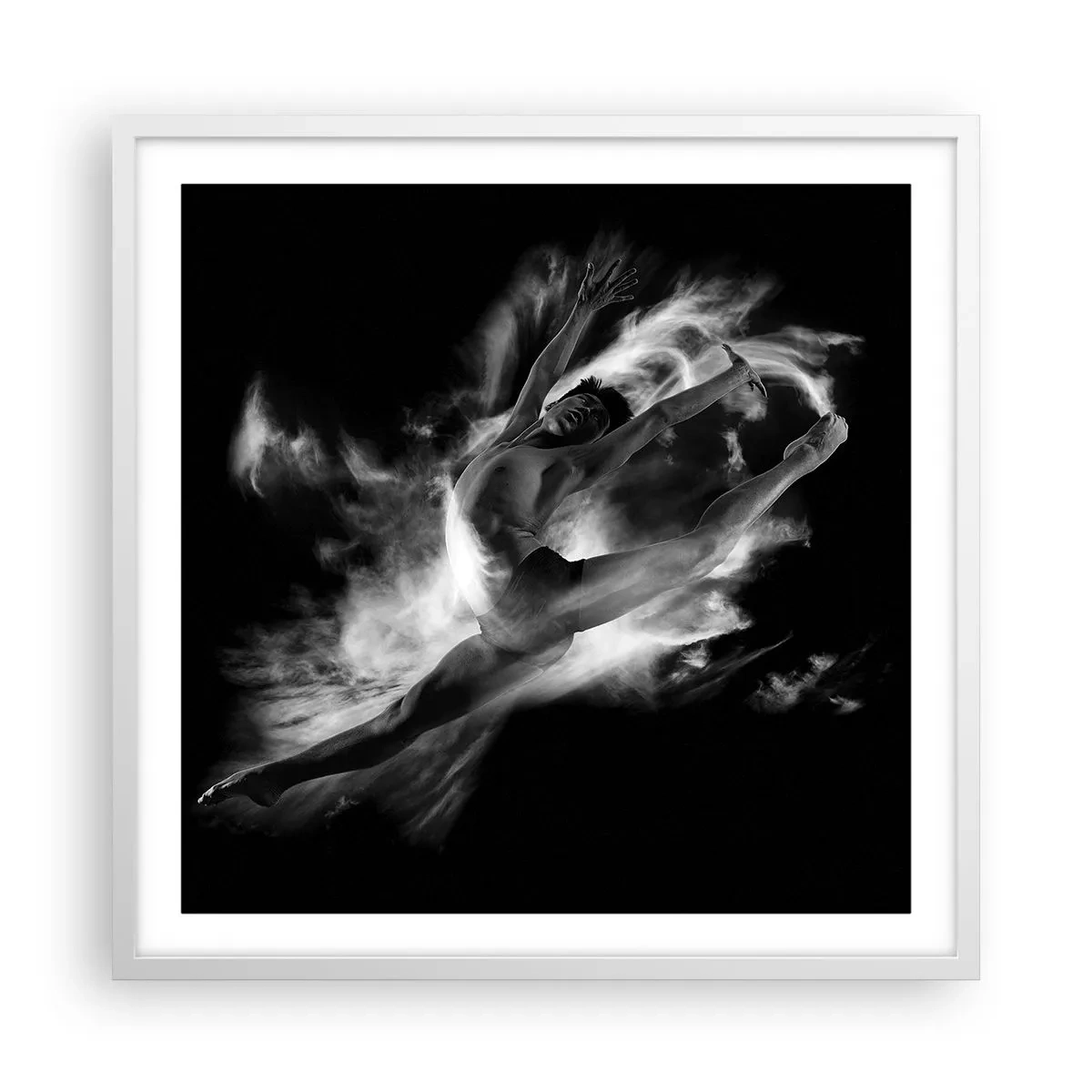 Poszter fekete keretben - Elakadt a repülésben - 60x60 cm
