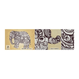 Fotótapéta Minta Premium Sand - Az elefánt megvakult - Elefánt, indián, Állat - 100x30 cm