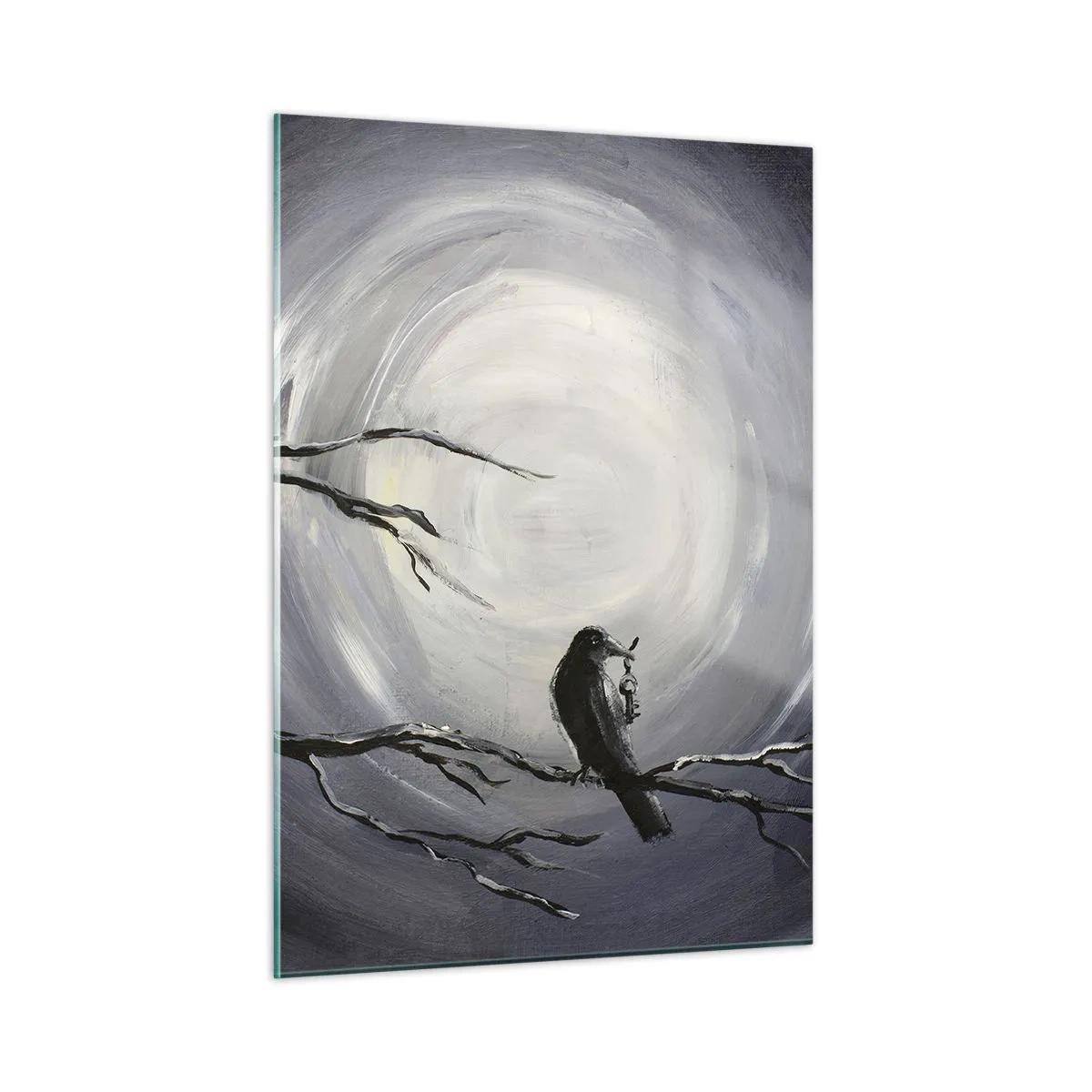 Üveg kép - Az éjszaka rejtélyének kulcsa - 50x70 cm