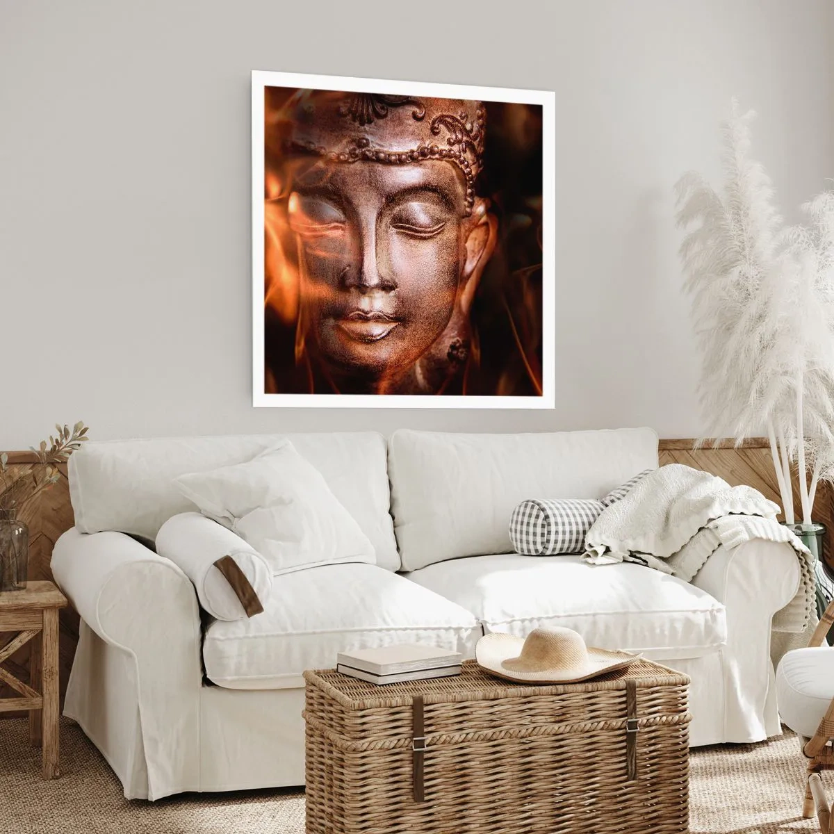 Poszter - Csak itt és most létezik - 30x30 cm