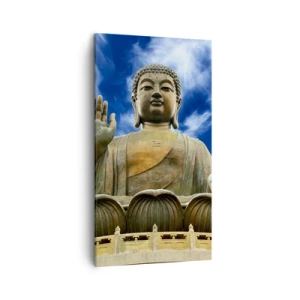 Vászonkép - Élj félelem nélkül - 45x80 cm