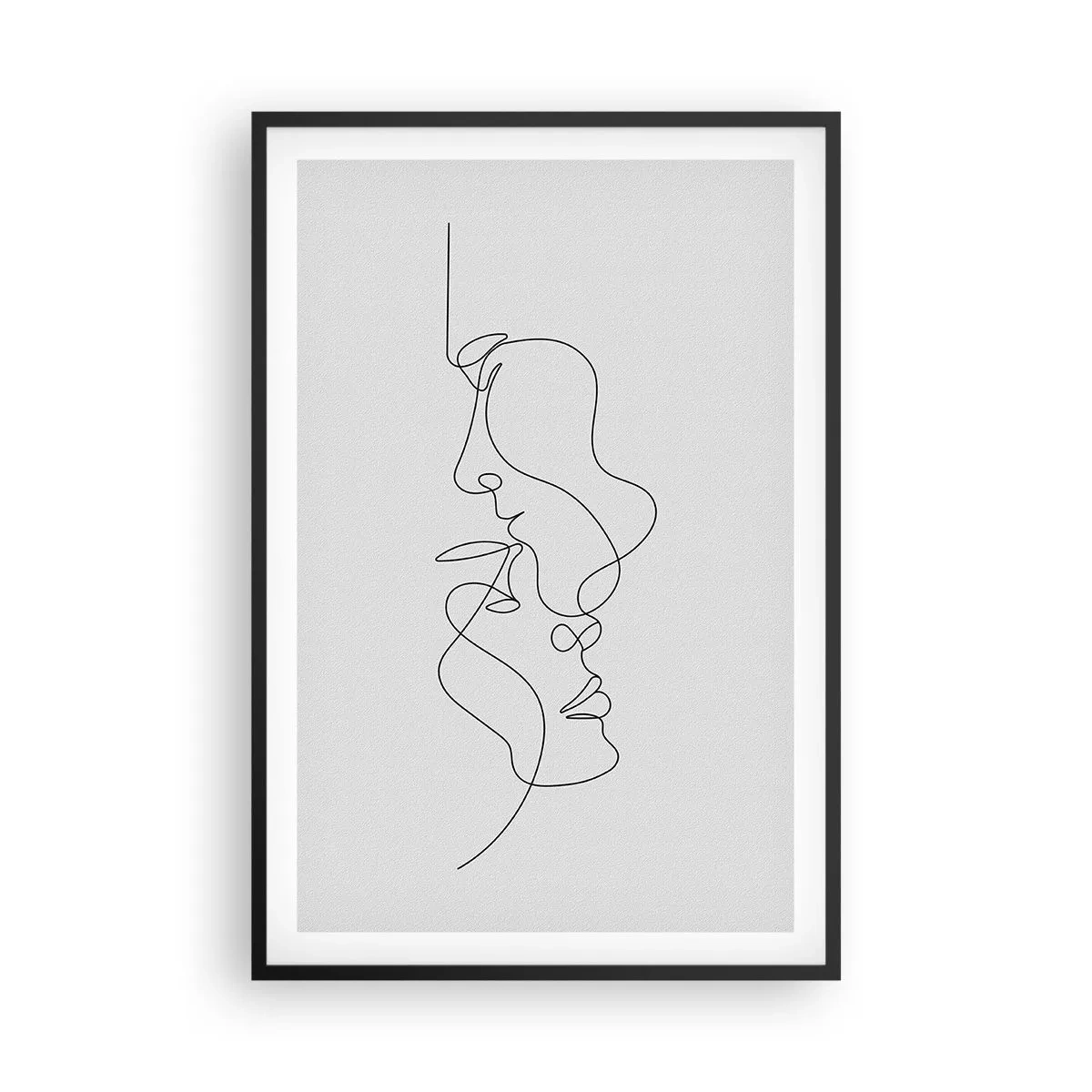 Poszter fehér keretben - Gyászos sóvárgás - 61x91 cm